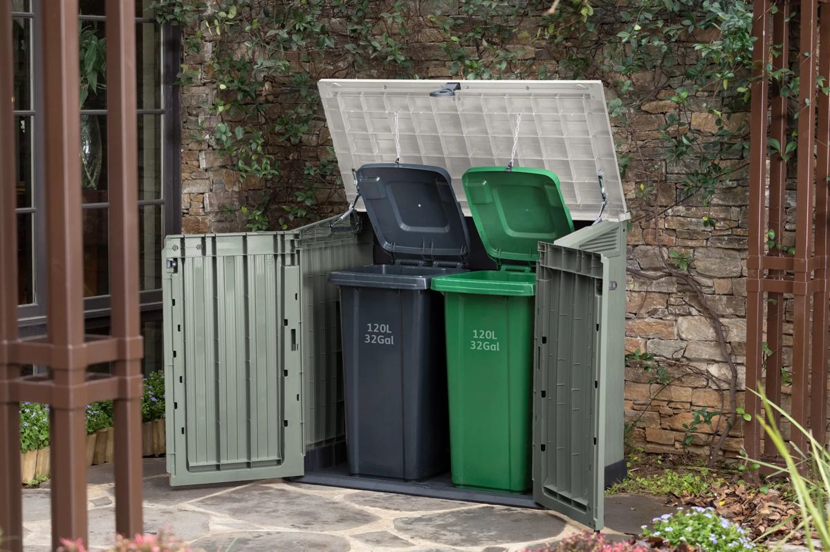 SIO Midi Green Small Storage Shed - 4x2 Shed - Keter US