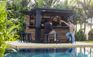 Signature Outdoor Garden Bar - Rosewood