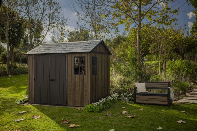 Signature 759 Tuinhuis - 230x287x246cm - Walnut