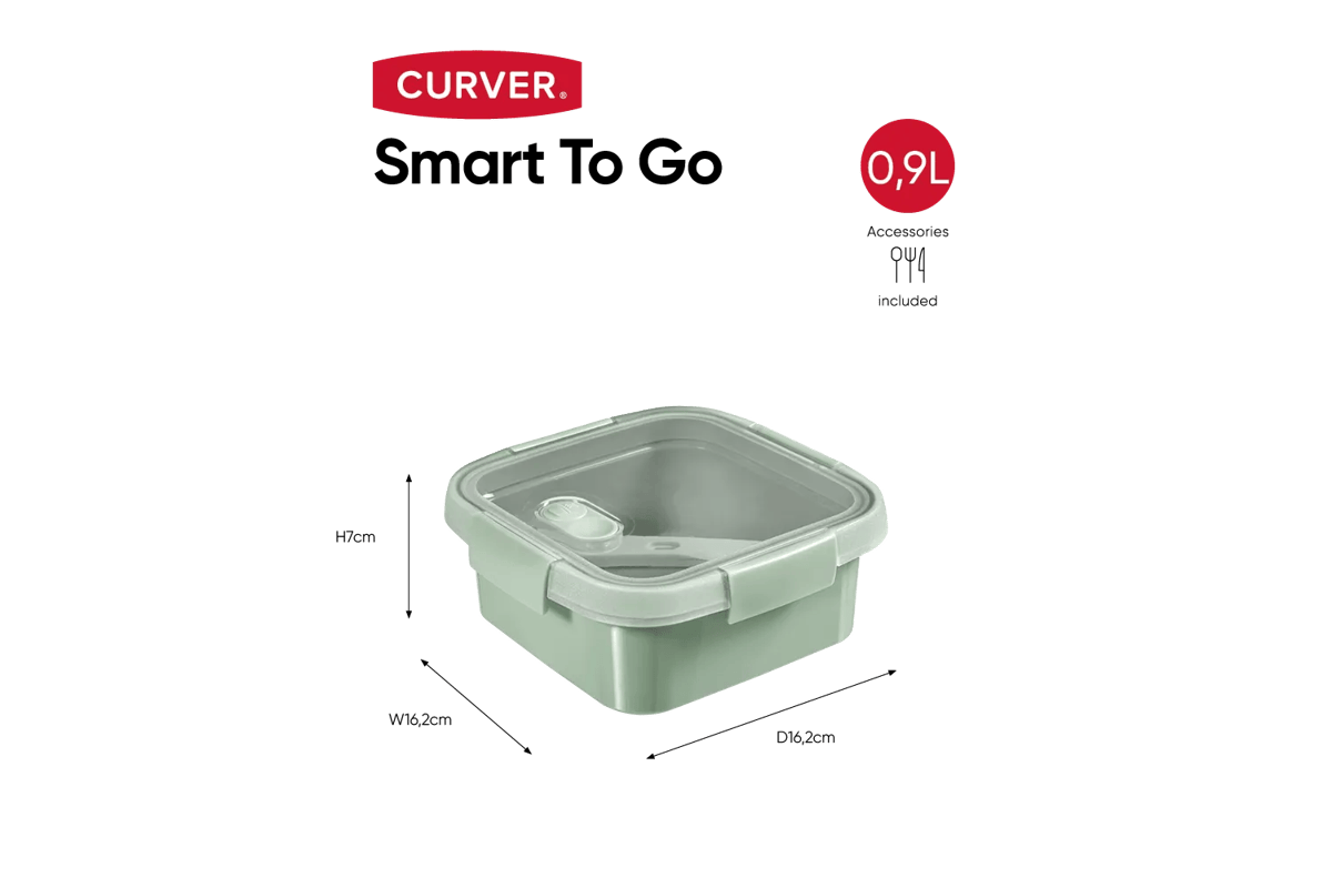 Smart to Go Lunchbox 0,9L - Groen