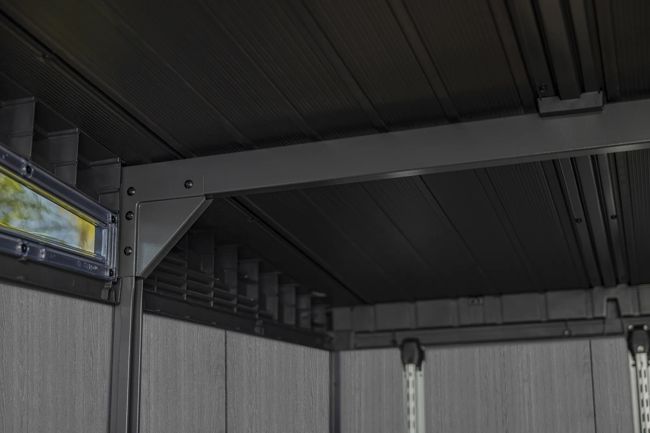 Artisan 2.0 Shed 9x7ft - Grey - 