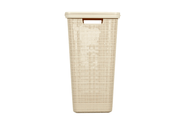 סל כביסה יוטה 58 ליטר JUTE - קרם