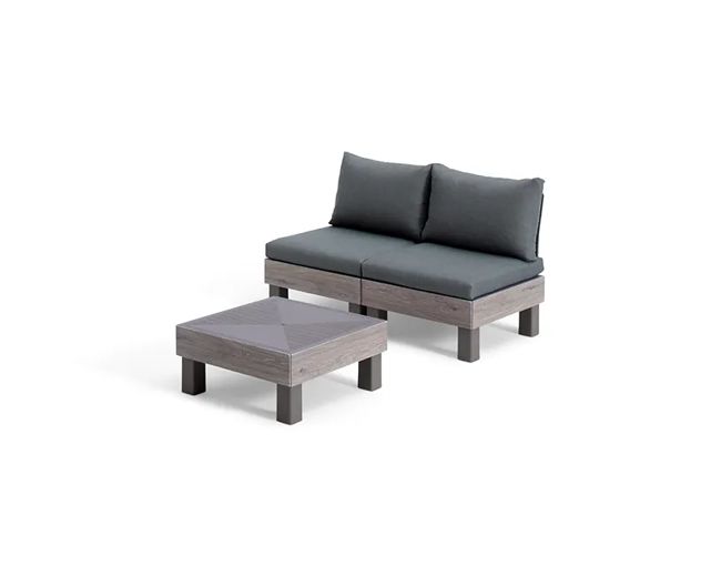 Elements 2-zits Balkonset - Ashwood