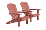 Troy Adirondack Tuinstoel - set van 2 - Terracotta