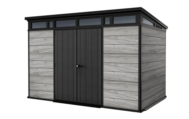 Gray Signature 11x7 Large Storage Shed - Keter US