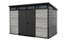 Gray Signature 11x7 Large Storage Shed - Keter US
