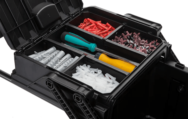 עגלת קנטיליבר 15 - 56 ליטר - שחור