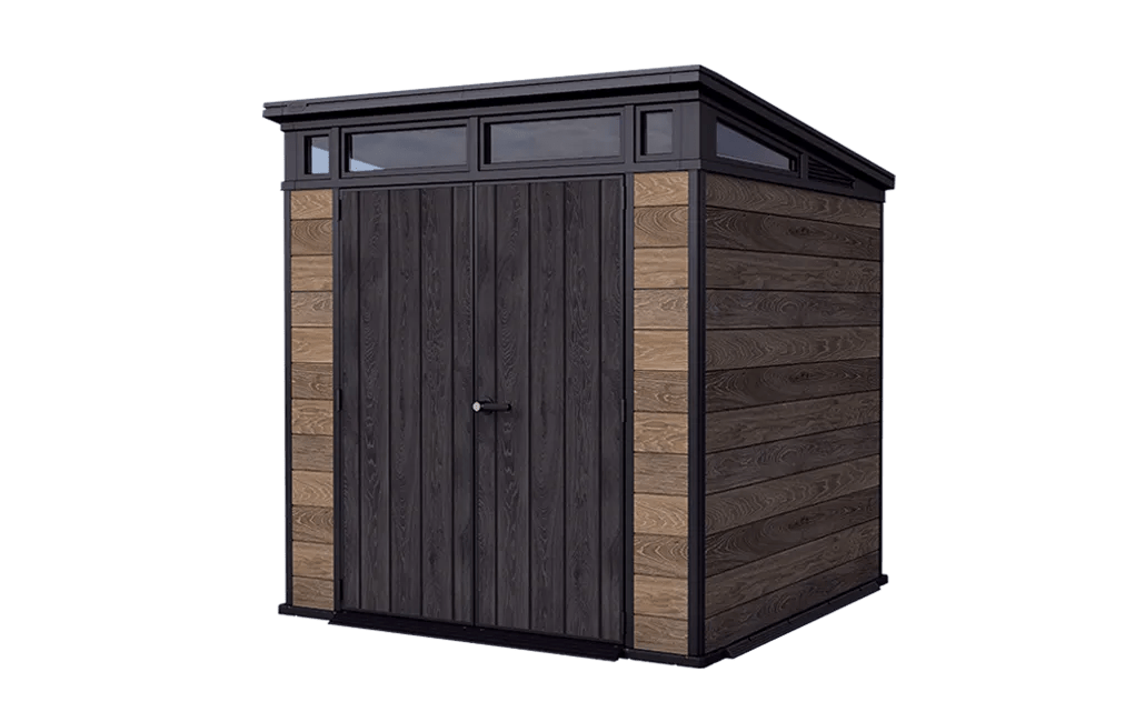 Signature 7x7 Storage Shed - Walnut