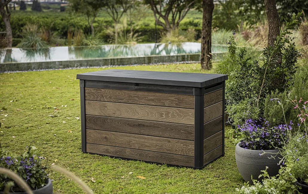 Signature Opbergbox 757L - 151,7x72,5x90 cm - Walnut