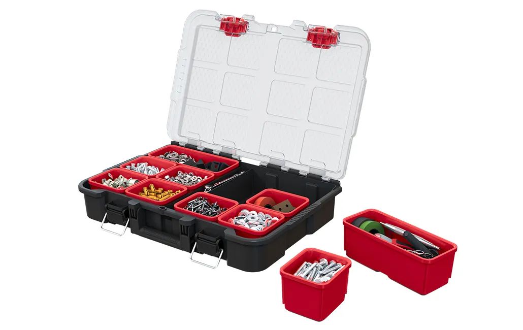 Stack & Roll Modular DIY Organiser - Graphite