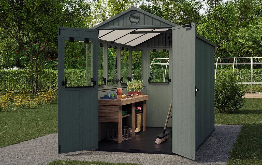 Darwin 68 Tuinkas - 190x244x221cm - Groen