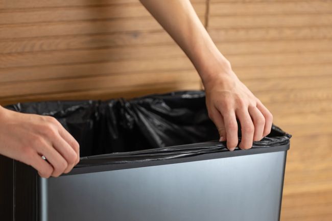 פח ורטו גבוה 54 ליטר - כחול פנינה