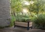 Signature Rolling Planter Mobile Garden Bed - Ashwood Brown - Keter US