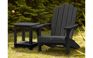Kiawah Black Outdoor Adirondack Chair - Keter US