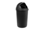 Roll Bullet Prullenbak 50L - Zwart