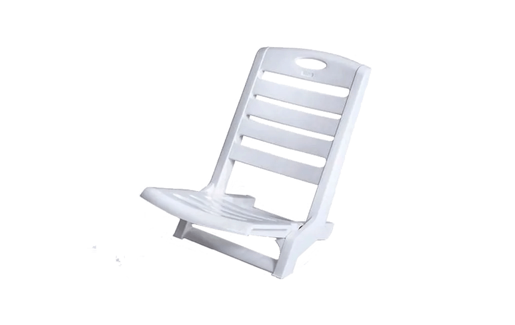 כיסא ים מתקפל סאנטו - לבן