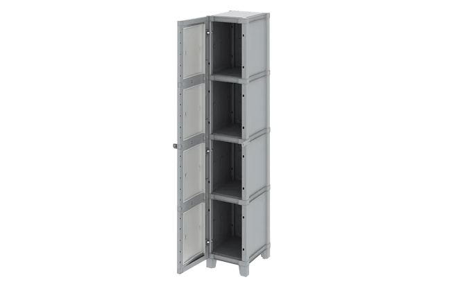 ארון שירות מודולייז צר  - אפור בהיר thumbnail