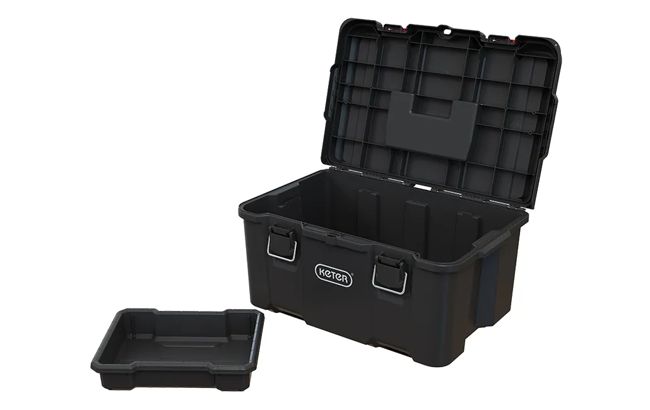 Stack & Roll Tool Box - Graphite
