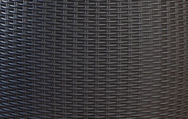 Circa Grey Rattan 37 Gallon Storage Deck Box - Keter US