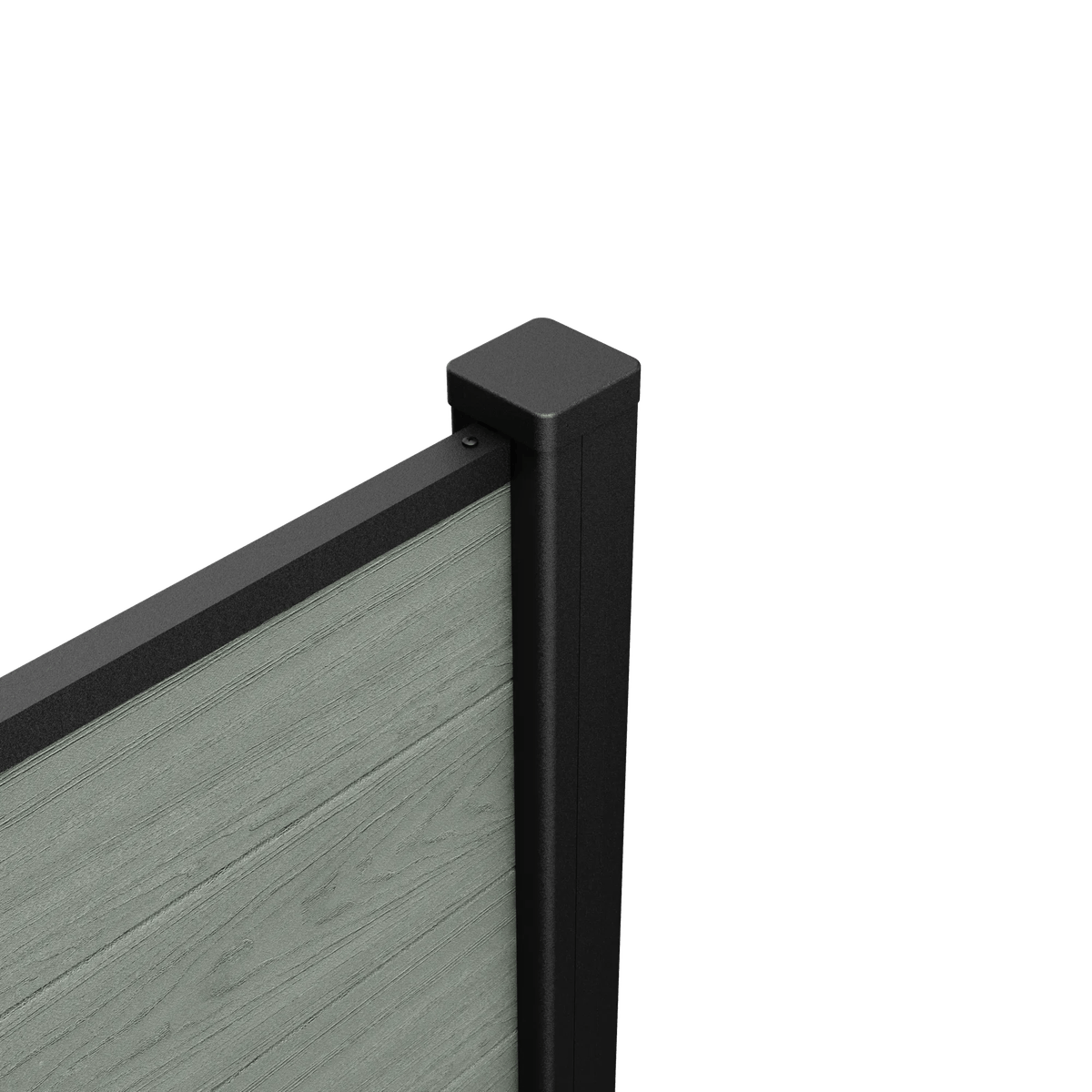 180cm Aluminium Fence Post
 - Graphite