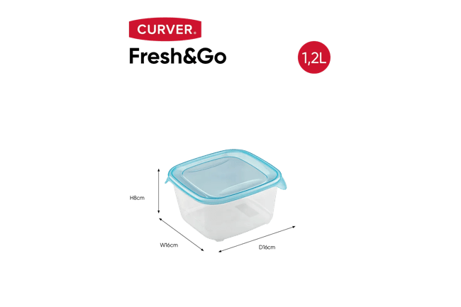 קופסא לאחסון מזון פרש & גו 1.2 ליטר - 