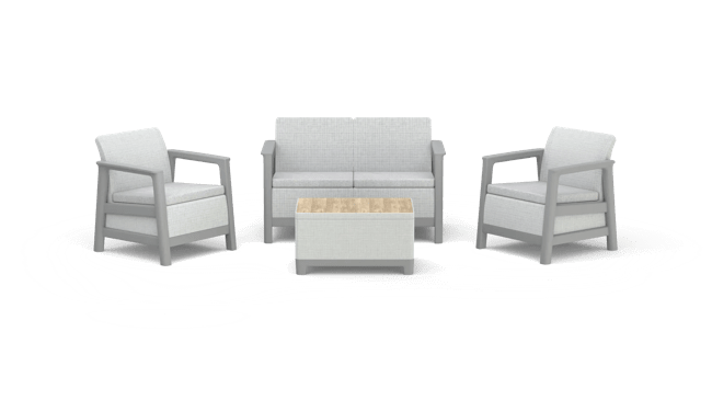 Scandi Linea Loungestoel - 2 stuks -