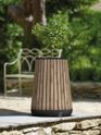 Self Watering Pine Brown Conical Tall Planter - Keter US