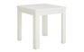 White Chaise Square Small Outdoor Side Table - Keter US