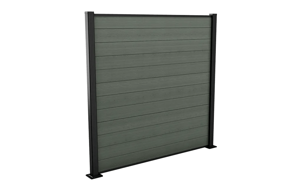 Fence Kit with 180cm Post - Green