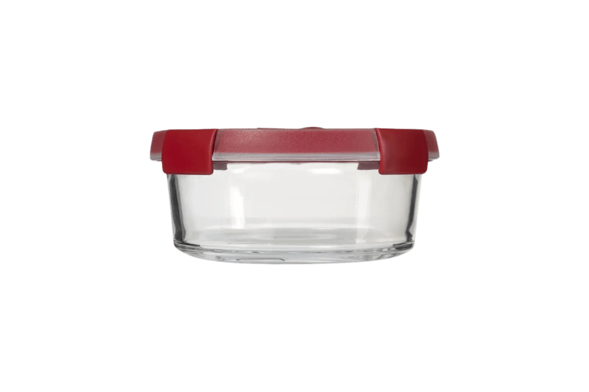Smart Cook Vershoudsdoos 0,6L - Transparant/Rood
