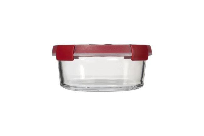 Smart Cook Vershoudsdoos 0,6L - Transparant/Rood