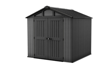 Stronghold 8x8ft Shed - Grey - Sheds