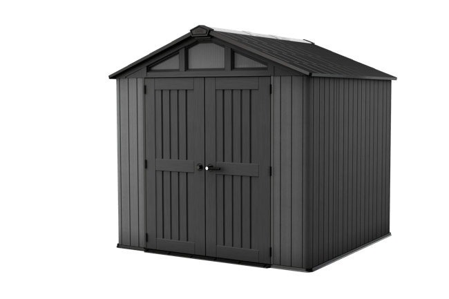 Stronghold 8x8ft Shed - Grey