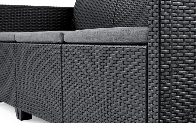 Emma 5 Seater Lounge Set - Grey