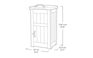 Weather-Resistant Brown Package Delivery Box - Keter US