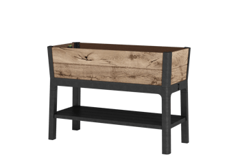 Signature 29 Gallon Elevated Garden Bed - Pine Brown - Garden Beds