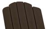 Kiawah Brown Outdoor Adirondack Chair - Keter US