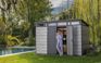 Gray Signature 11x7 Large Storage Shed - Keter US