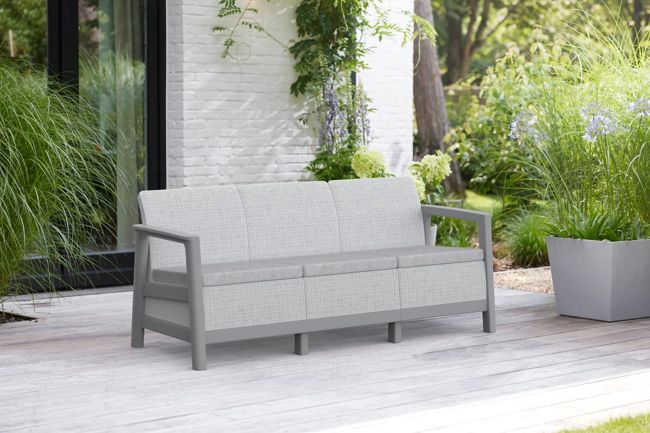 Scandi Linea 3-zits Loungebank -