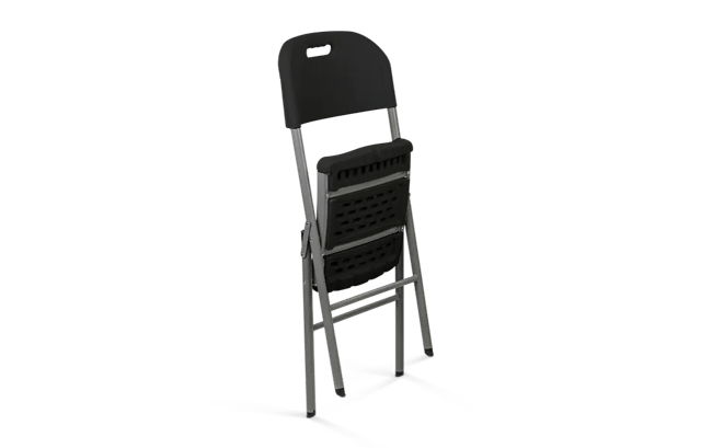 כיסא מתקפל Fold & Go - שחור