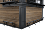 Signature Outdoor Garden Bar - Walnut Brown