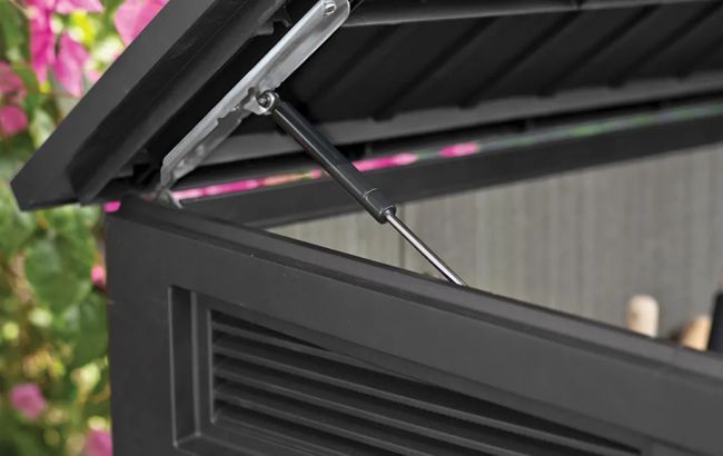 מחסן גינה דקו מגה  2020 ליטר - דמוי עץ (Ashwood)