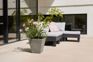 Piazza Square Planter 40cm Set of 2 - Marble Green