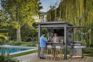 Bar Grill Gazebo Signature 247x200x238 cm  - Marrón