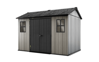 Oakland Shed 11x7.5ft - Grey - Large Sheds