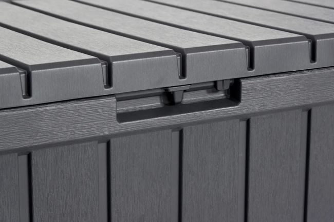 ארגז אחסון קנטווד 350 ליטר - אפור גרפיט