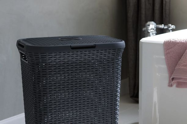 Style Wasmand 40L - Antraciet - Wasmanden
