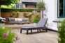 Chaise longue Formentera - Anthracite