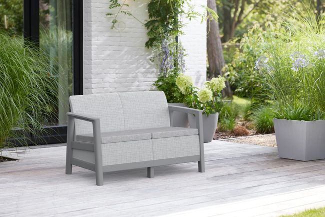 Scandi Linea 2-zits Loungebank  -