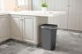 Mistral Flat Afvalbak 50L - Antraciet